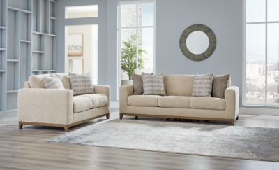 Parklynn Sofa and Loveseat, Desert