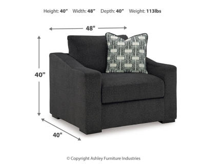 Wryenlynn Oversized Chair Dimensions