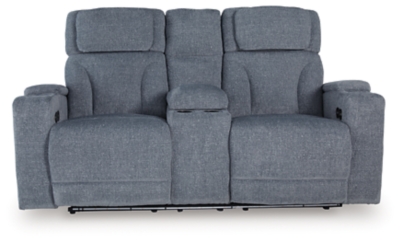Forest Lake Power Reclining Loveseat with Console, , large