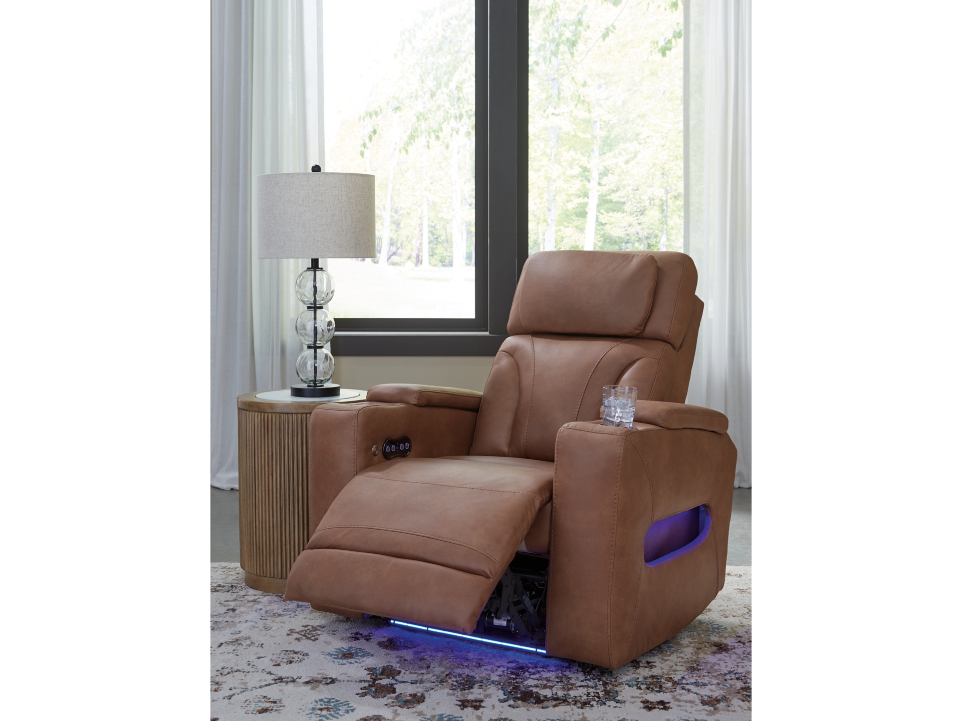 Point Clear Dual Power Recliner