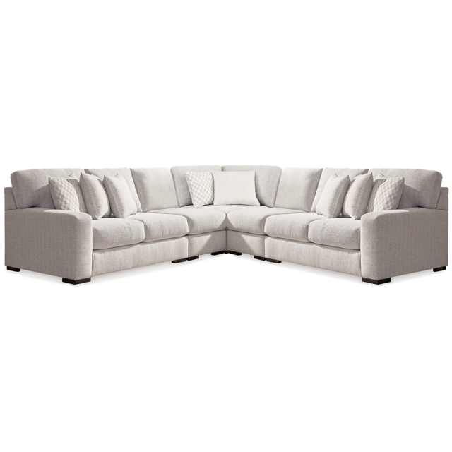 Larce 5-Piece Performance Fabric Sectional