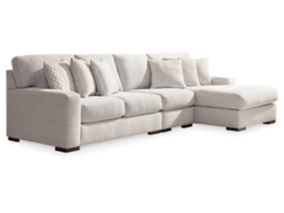Larce 3-Piece Next-Gen Nuvella™ Performance Fabric Sectional with Chaise