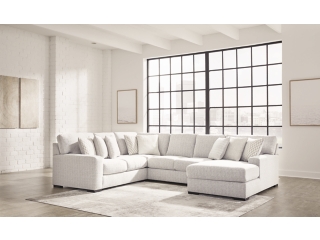 Larce 4-Piece Next-Gen Nuvella™ Performance Fabric Sectional with Chaise