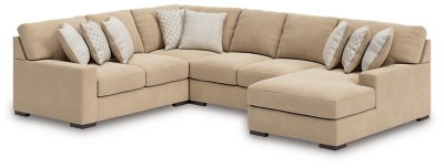 Larce 4-Piece Next-Gen Nuvella™ Performance Fabric Sectional with Chaise