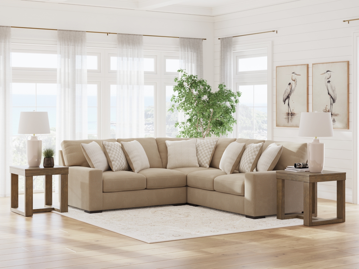 Larce 3-Piece Next-Gen Nuvella™ Performance Fabric Sectional | Ashley