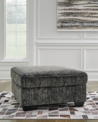 5050408 Lonoke Accent Ottoman, Gunmetal sku 5050408