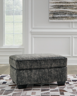 Lonoke Ottoman, Gunmetal