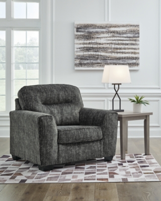 Lonoke Oversized Chair, Gunmetal, large