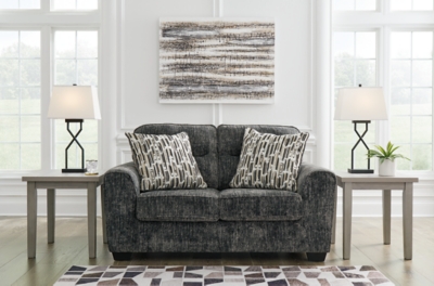 Lonoke Loveseat, Gunmetal