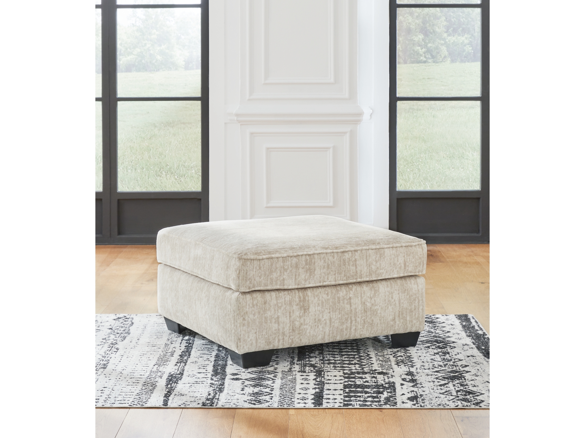 Image 3 of Lonoke Sofa Loveseat Chair ottoman Parchment 