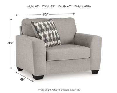 Avenal Park Oversized Chair Dimensions
