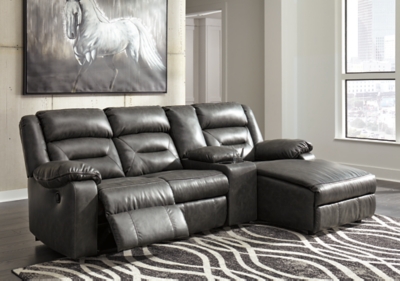 Coahoma 4 Piece Reclining Sectional With Chaise Ashley Furniture