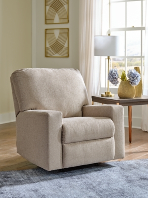 Deltona Recliner, Parchment, large