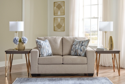 Deltona Loveseat, Parchment