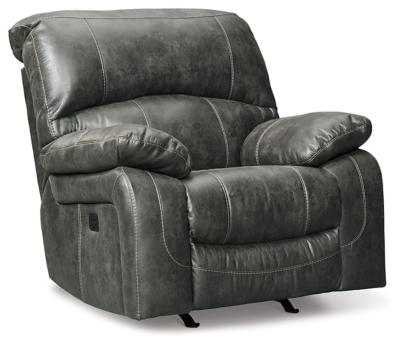 Dunwell Power Recliner, Steel, large