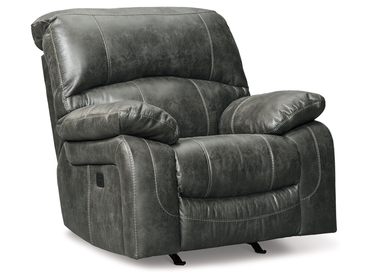 Dunwell Dual Power Reclining Sofa Loveseat and Recliner Set Ashley