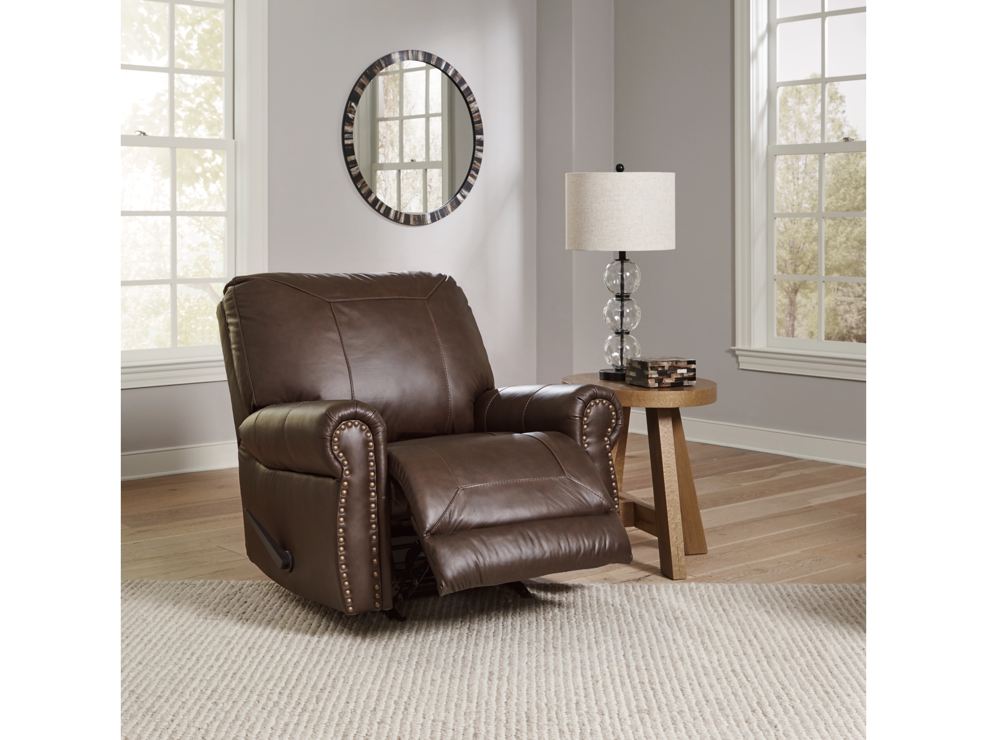 Colleton Manual Leather Recliner