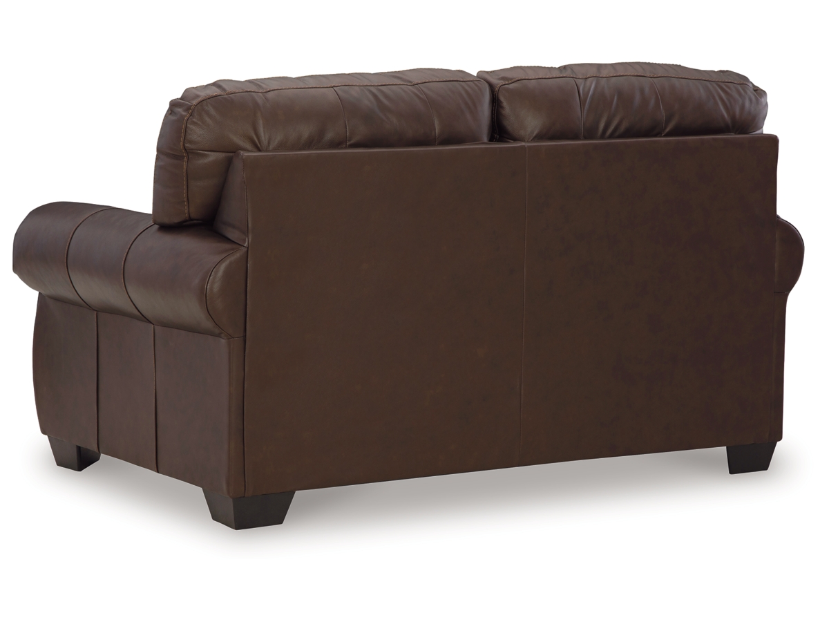 Colleton Leather Loveseat | Ashley