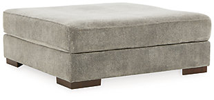 Bayless Oversized Accent Ottoman, , large