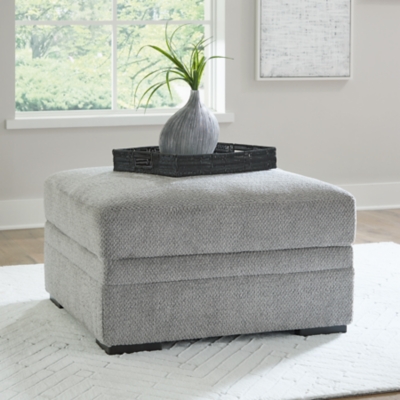 5290611 Casselbury Ottoman With Storage, Cement sku 5290611