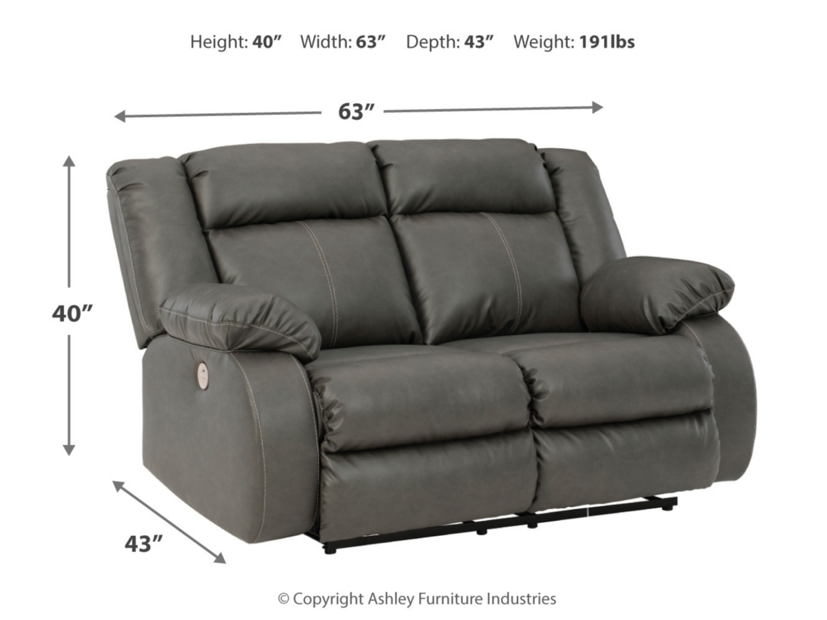 Denoron power reclining loveseat hotsell