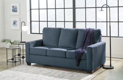 Rannis Full Sofa Sleeper, Navy, large