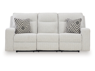 Jasperson Next-Gen Nuvella™ Performance Fabric Dual Power Reclining Sofa