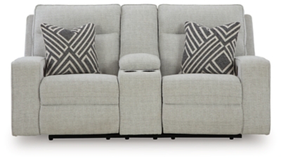 Jasperson Power Reclining Loveseat with Console, , large