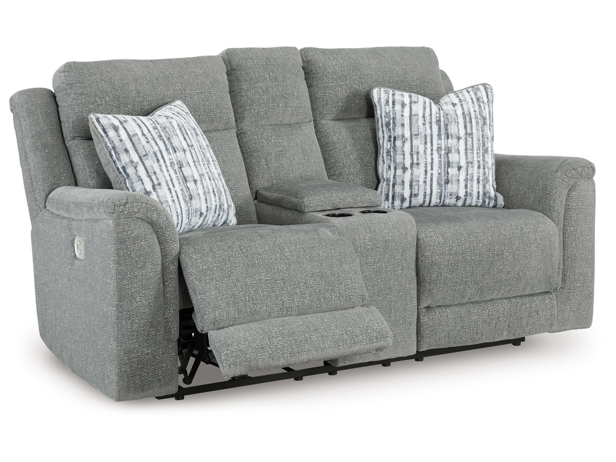 Overflow Next-Gen Nuvella™ Performance Fabric Dual Power Reclining