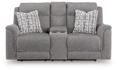 Overflow Power Reclining Loveseat with Console, , large