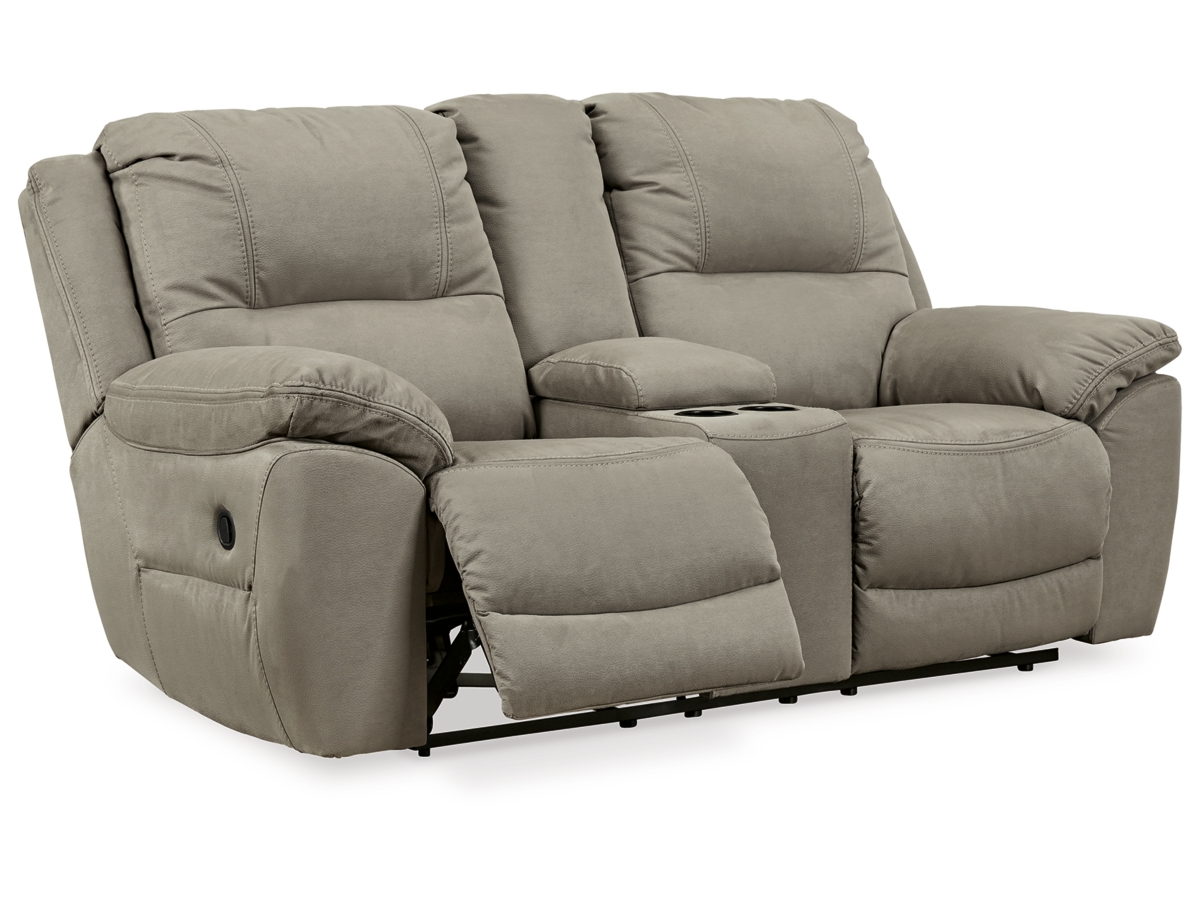 Next-Gen Gaucho Manual Reclining Loveseat with Console | Ashley