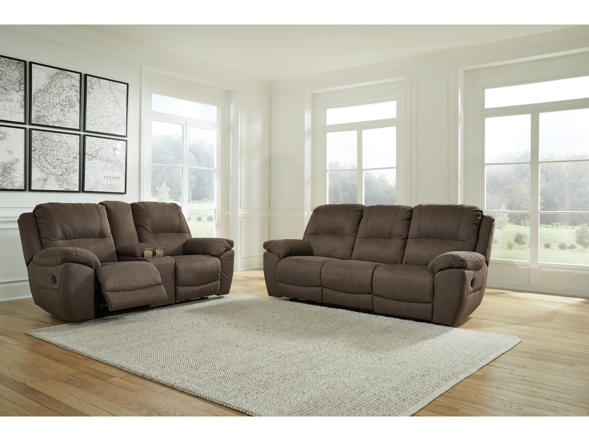 Next-Gen Gaucho Manual Reclining Sofa and Loveseat | Ashley