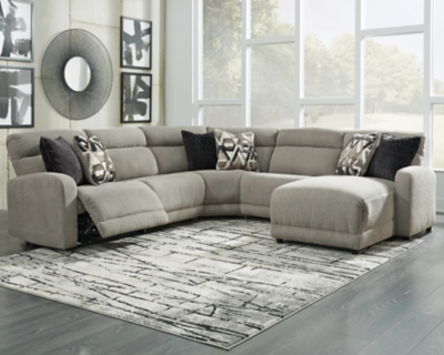 Sectional with chaise lounge and recliner hot sale