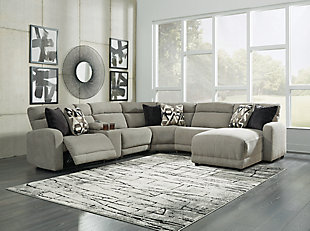 Colleyville 6-Piece Power Reclining Sectional with Chaise, , rollover