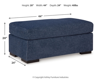 Evansley Ottoman Dimensions