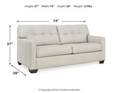 Belziani Sofa, Coconut, large