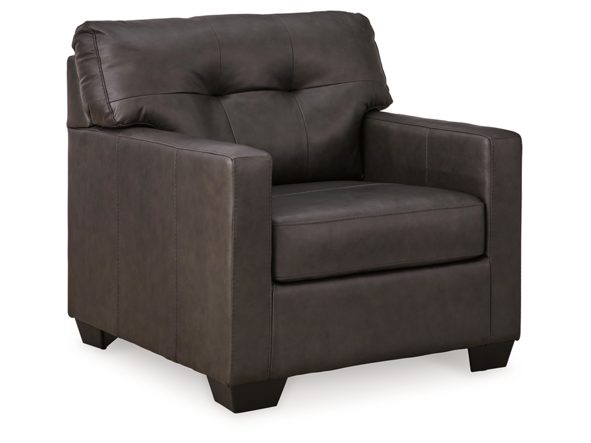 Belziani Oversized Leather Chair