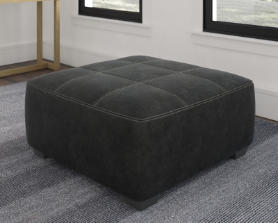 5500308 Bilgray Oversized Accent Ottoman, Pewter sku 5500308