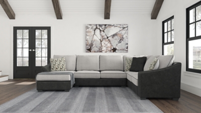 Bilgray 3-Piece Sectional, Pewter, rollover