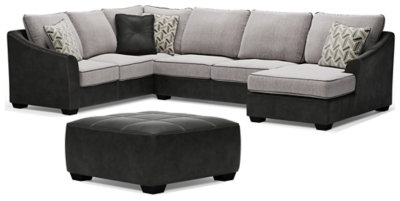 Bilgray 3-Piece Sectional with Ottoman