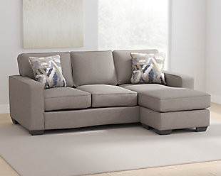 Greaves Sofa Chaise, Stone, rollover