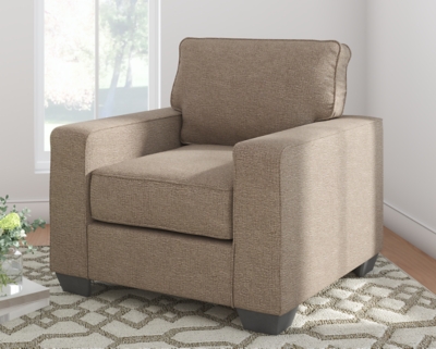 Ashley furniture grey discount chair