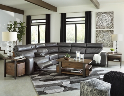 Samperstone 6-Piece Power Reclining Sectional