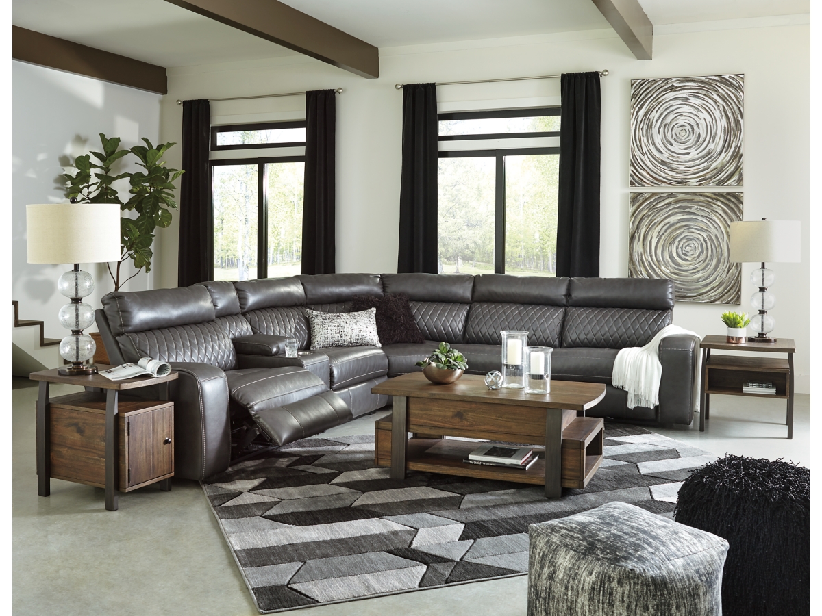Samperstone power reclining sectional discount