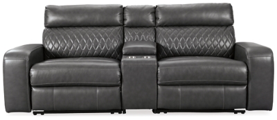Samperstone 3-Piece Power Reclining Sectional Loveseat, , large