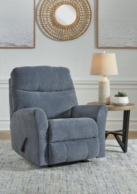 Marleton Recliner, Denim, rollover