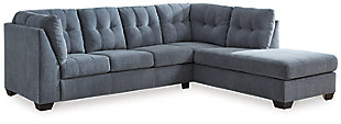 Marleton 2-Piece Sleeper Sectional with Chaise, Denim, large