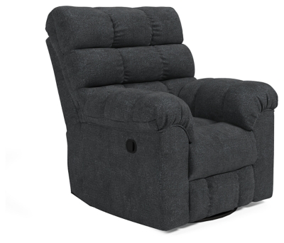 Manual swivel best sale rocker recliner