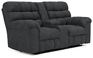 Wilhurst Reclining Loveseat with Console, , large