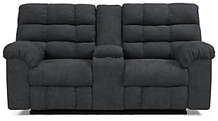 Wilhurst Reclining Loveseat with Console, , large